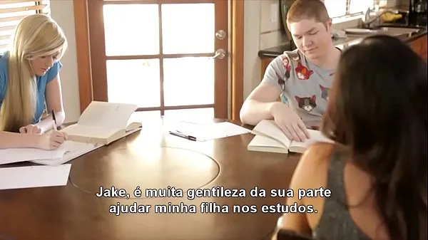 Hete As Aventuras do Jake: Estudando na casa da amiga fijne clips