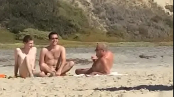 Hot Guys caught jerking at nude beach fine Clips