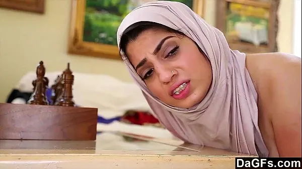 Hete Dagfs - Arabic Chick Nadia Ali Tastes White Cock fijne clips