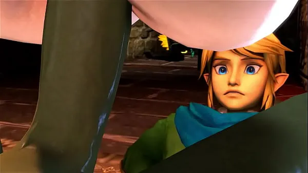 Heta Princess Zelda fucked by Ganondorf 3D fina klipp