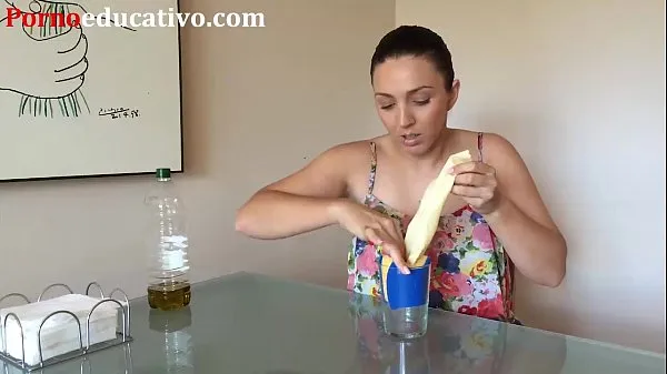 Hot Pamela Sanchez explains how to make your own homemade vajinolata fine klipp