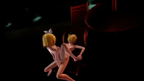 Hot MMD] Len and Rin Sex Video fine Clips