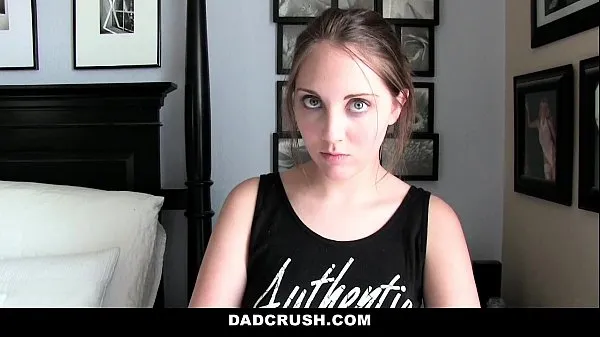 DadCrush- Caught and Punished StepDaughter (Nickey Huntsman) For Sneaking Clip hay hấp dẫn