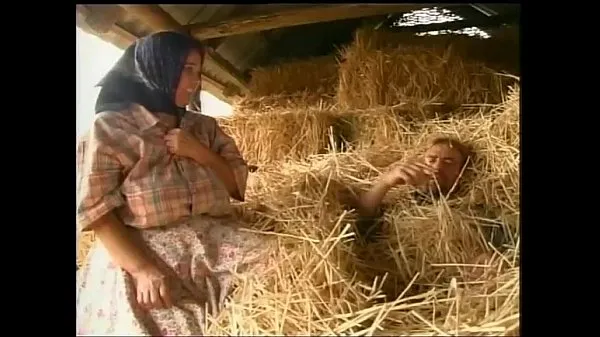 Hot Farmer fucking his wife on hay pile fine Clips