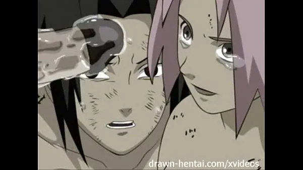 Hotte Sakura and Naruto sex in florest fine klip