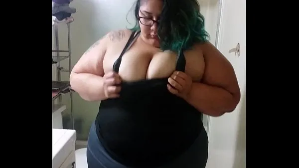 Žhavé Sexy BBW shower jemné klipy