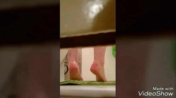 Gorące Voyeur twins shower roommate spy świetne klipy