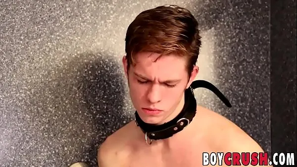 Hot Naughty slave Nico Michaelson has permission to jerk off fine Clips