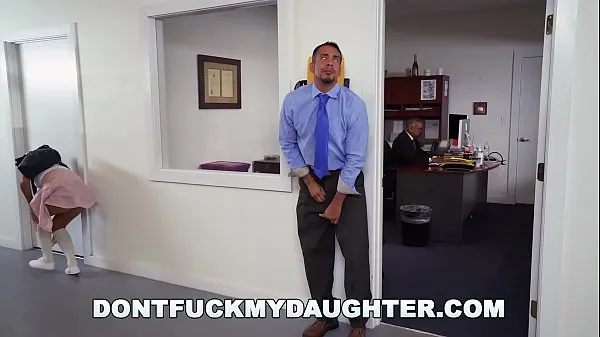 DON'T FUCK MY step DAUGHTER - Bring step Daughter to Work Day ith Victoria Valencia Klip halus panas