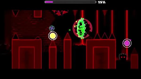Hot Geometry Dash - Night Terrors [DEMON] - By Hinds (On Stream fine Clips