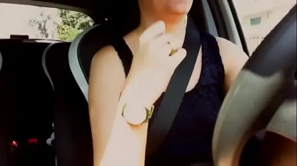 I drive and masturbate in the car until I come in more wet orgasms مقاطع رائعة
