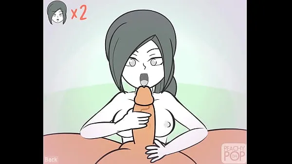 Horúce Super Smash Girls Titfuck - Wii Fit Trainer by PeachyPop34 jemné klipy