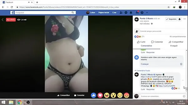 Hot Mexican showing off on facebook fine Clips
