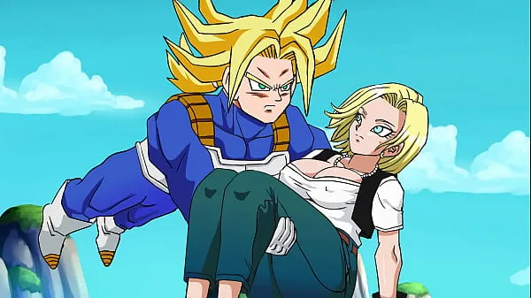 Hotte rescuing android 18 hentai animated video fine klip