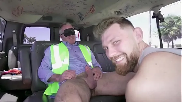Hot BUS - Construction Worker Dale Savage Gets Got By Jacob Peterson In A Van fine Clips