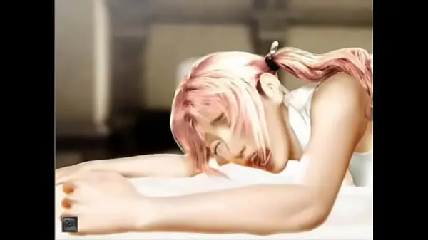 Hot FFXIII Serah fucked on bed | Watch more videos fine Clips