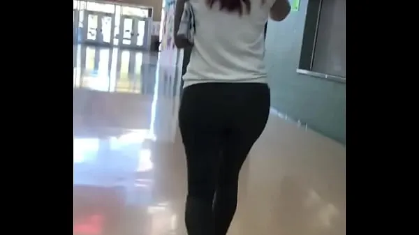 Hot Thicc candid teacher walking around school fine Clips