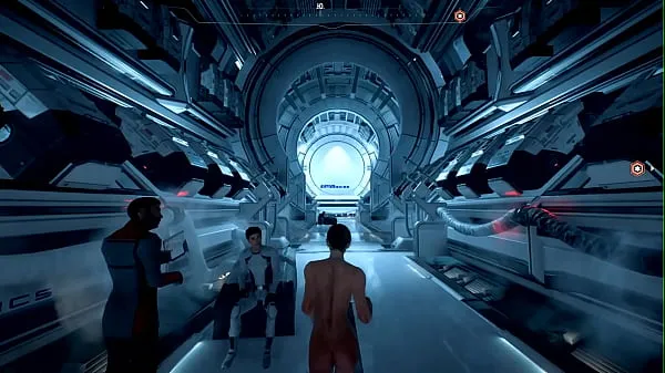 Sıcak Naked Female Character in Mass Effect Andromeda güzel Klipler
