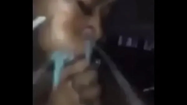 Hotte Exploding the black girl's mouth with a cum fine klip