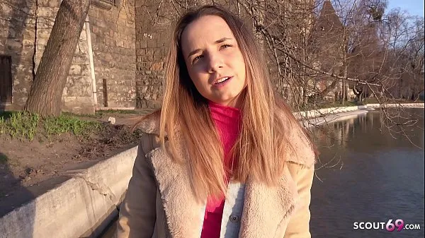 GERMAN SCOUT - TINY GIRL MONA IN JEANS SEDUCE TO FUCK AT REAL STREET CASTING Klip bagus yang keren
