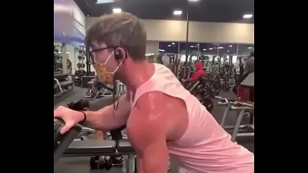 Hot Muscular male with shoulders all luscious with sweat, he wanted to lick that luscious sweat aaaaaaah fine Clips