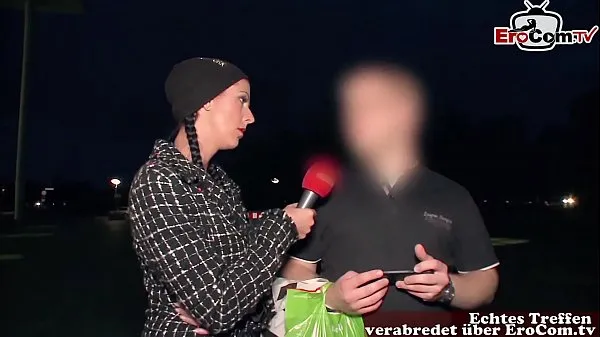 Horúce german street casting - girl ask guy for sex jemné klipy