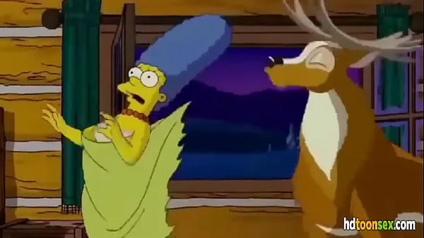 Simpsons Hentai Klip halus panas