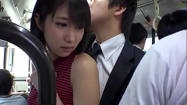 Hete Horny beautiful japanese fucked on bus fijne clips