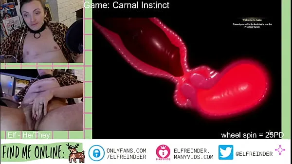 FTM Plays a Monster Futa Sex Game Naked on Cam مقاطع رائعة
