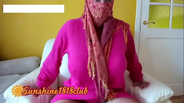 Heta Arabic muslim girl Khalifa webcam live 09.30 fina klipp