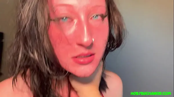 Sıcak Submissive Slut Raven Throat Fucked güzel Klipler