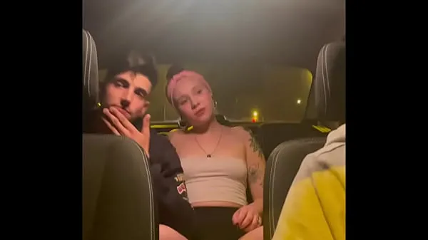 friends fucking in a taxi on the way back from a party hidden camera amateur Klip halus panas