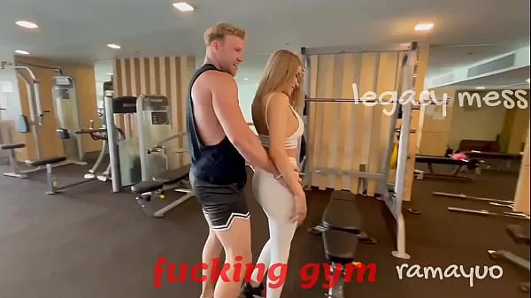 Gorące LEGACY MESS: Fucking Exercises with Blonde Whore Shemale Sara , big cock deep anal. P1 świetne klipy