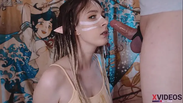 Kuumia Cute girl elf in dreadlocks sucking my cock juicy! Drooling deep blowjob ! Deep throat my beautiful girlfriend hienoja leikkeitä