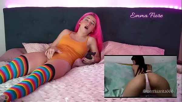 Hot Reacting to the Anal Queen (Sweetkiarita666 fine Clips