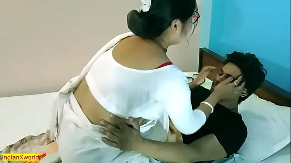 Heta Indian sexy nurse best xxx sex in hospital !! with clear dirty Hindi audio fina klipp