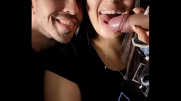 Hot Wife with cum mouth kisses her husband like Luana Kazaki Arthur Urso fine Clips