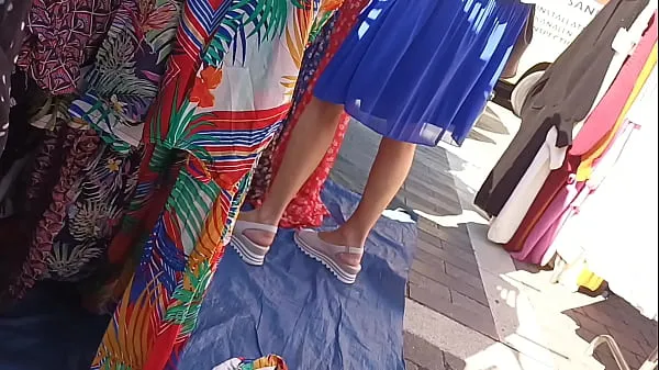 Gorące Westhoeker candid feet in street świetne klipy