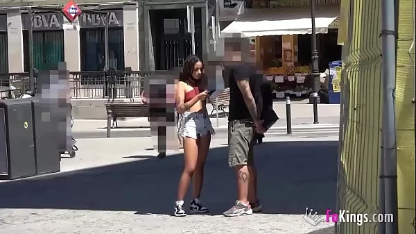 Hot Hot Latina girl takes the challenge and bangs a random guy she met at the street fine Clips