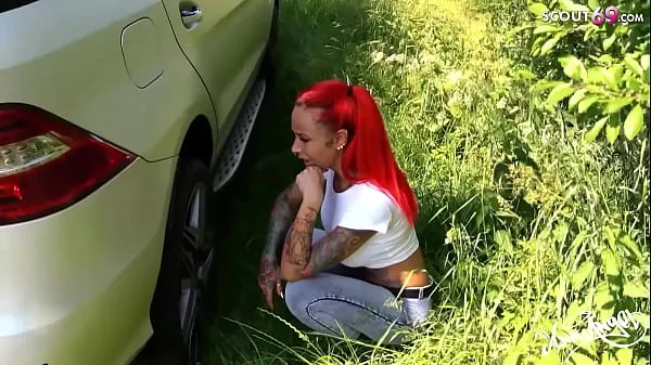 Hot OLD GUY HELP GERMAN TEEN BEFORE SEDUCE HER TO OUTDOOR FUCK fine Clips