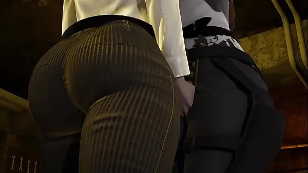Mikasa Ackerman x Annie leonhart lesbian scene Klip bagus yang keren