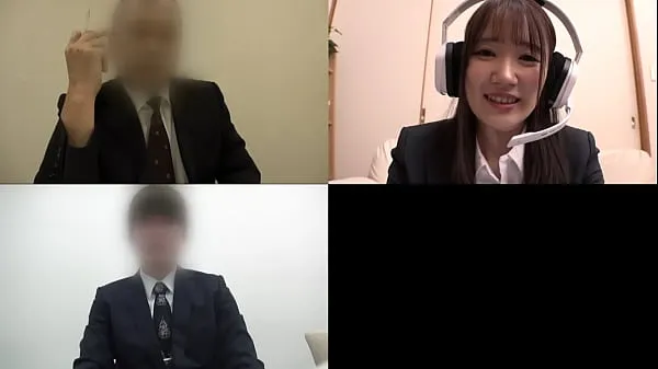 Hot My boyfriend played a prank during a remote meeting with my boss! ! ? "If you find out, it's dangerous...!!" Mako is soaked with tension and excitement! Secretly SEX without changing facial expressions and without making a sound! Part 3 fine Clips
