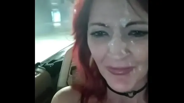 Hot Milf Gets A Facial And Driven Around Town- Public Cum Walk fine Clips