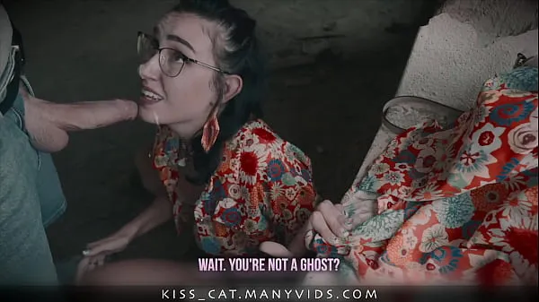 Hot Stranger Ghost Called to Public Fuck Kisscat in an Abandoned House fine klipp