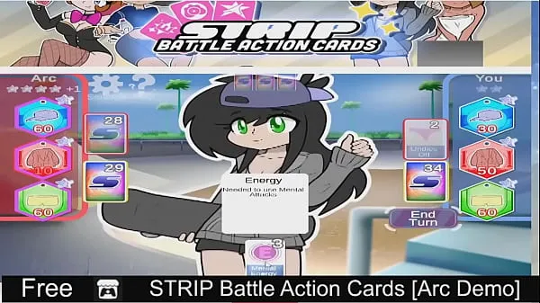 Menő STRIP Battle Action Cards [Arc Demo finom klipek