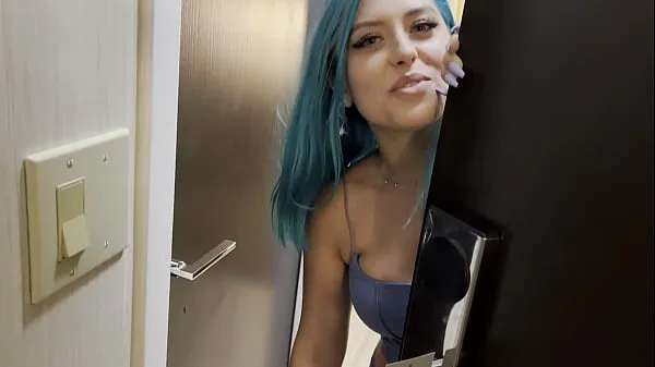 Hotte Casting Curvy: Blue Hair Thick Porn Star BEGS to Fuck Delivery Guy fine klip