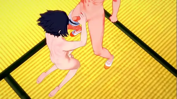 Hot Naruto Yaoi - Sasuke x Naruto hardsex in tatami - Sissy crossdress Japanese Asian Manga Anime Film Game Porn Gay fine Clips
