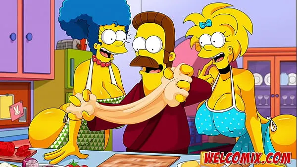 Orgy with hot asses from the Simpsons Klip bagus yang keren