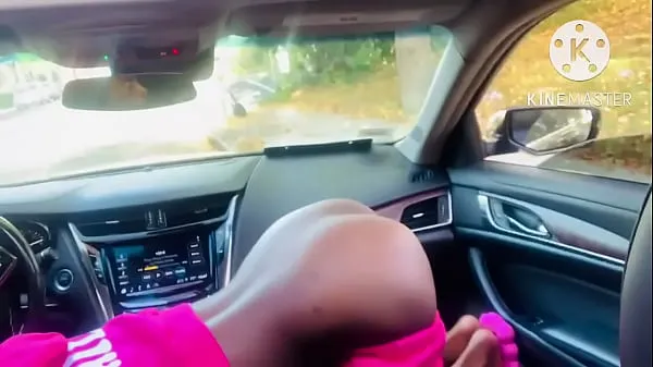 Hot Hood thot learning to suck dick in car publicly fine Clips