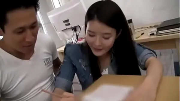 Hot Korean Teacher and Japanese Student fine Clips